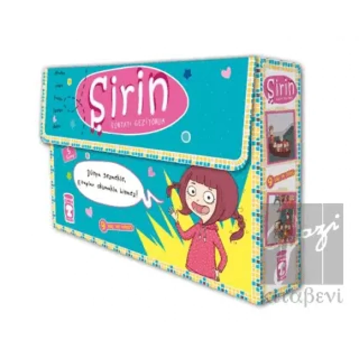 Şirin Dünyayı Geziyorum Set - 5 Ktap Takım
