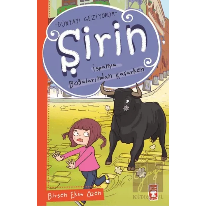 Şirin İspanya Boğaçlarından Kaçarken