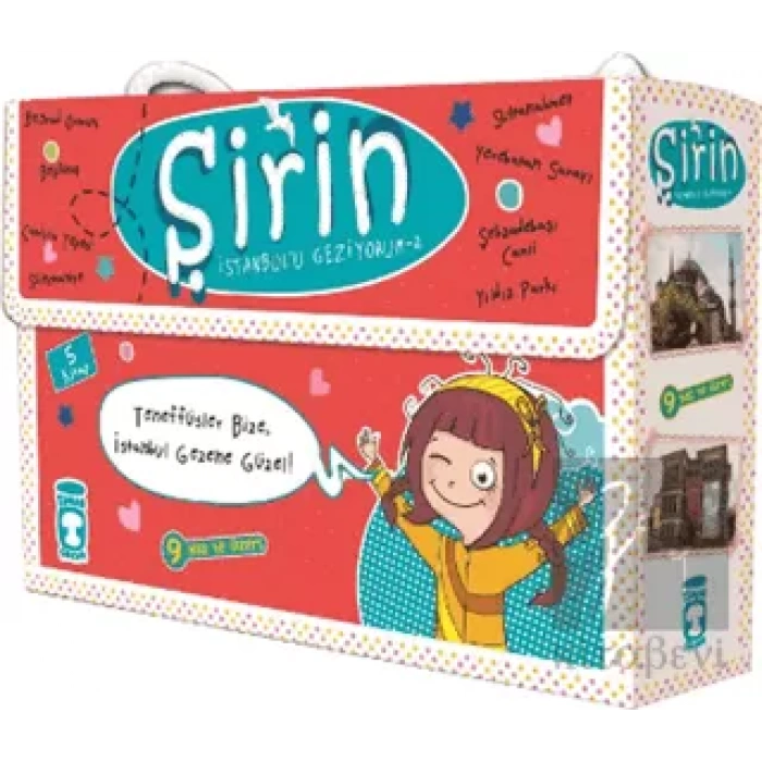 Şirin İstanbulu Geziyorum Set - 2 (5 Kitap Takım)