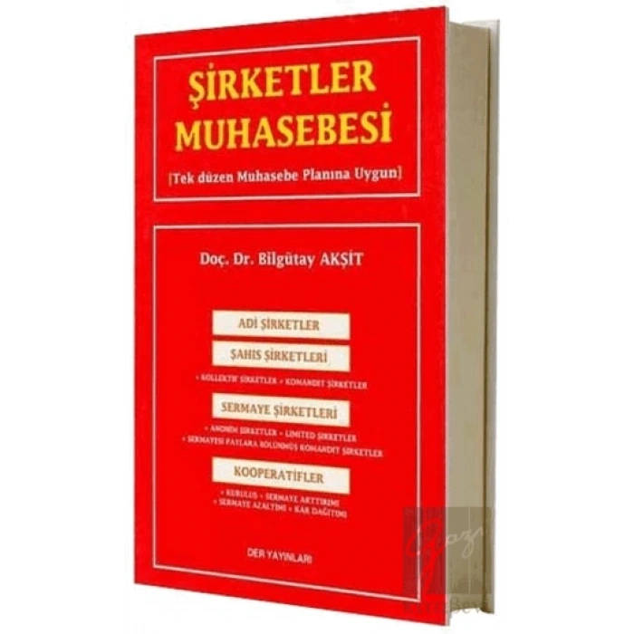 Şirketler Muhasebesi Tekdüzen Hesap Planına Uygun