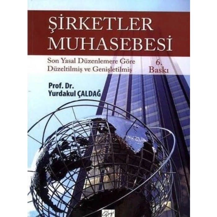 Şirketler Muhasebesi - Yurdakul Çaldağ