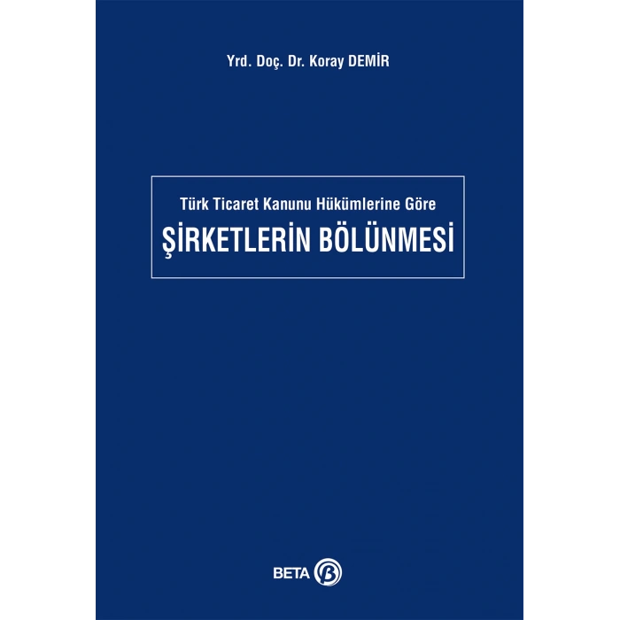 Şirketlerin Bölünmesi