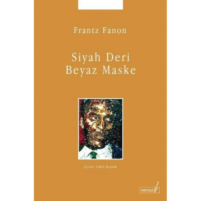 Siyah Deri Beyaz Maske VERSUS