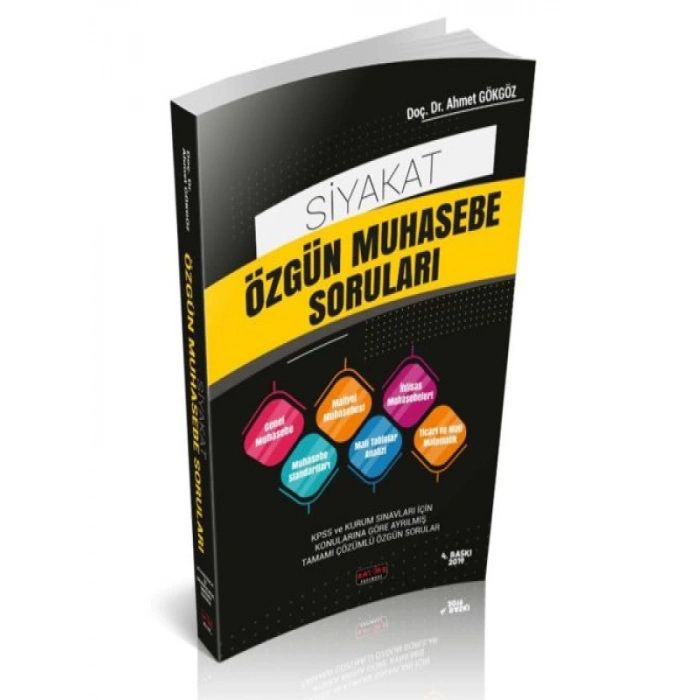Siyakat Özgün Muhasebe Soruları Savaş Yayınları 2019