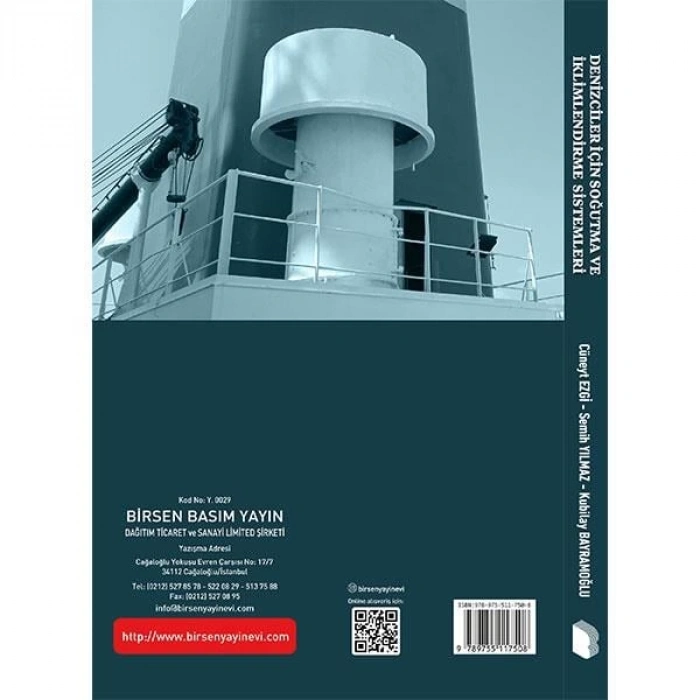 Soğutma ve İklimlendirme Sistemler / Prof. Dr. Cüneyt Ezgi, Dr. Semih Yılmaz, Dr. Kubilay Bayramoğlu