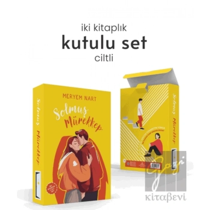 Solmuş Mürekkep İki Kitaplık Set