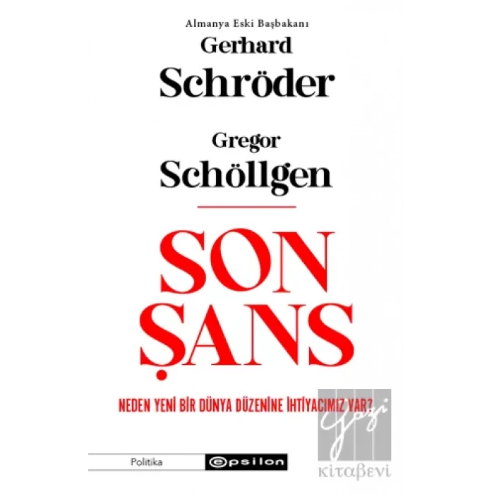 Son Şans: Neden Yeni Bir Dünya Düzenine İhtiyacımız Var?
