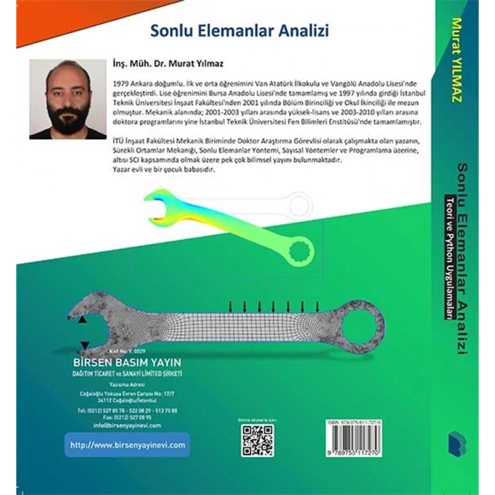Sonlu Elemanlar Analizi / İnş. Müh. Dr. Murat Yılmaz