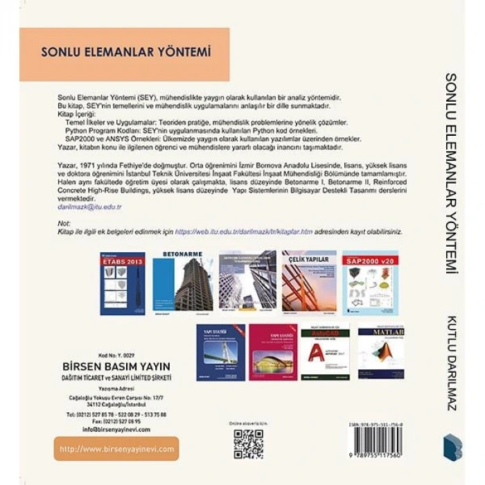 Sonlu Elemanlar Yöntemi / Kutlu Darılmaz