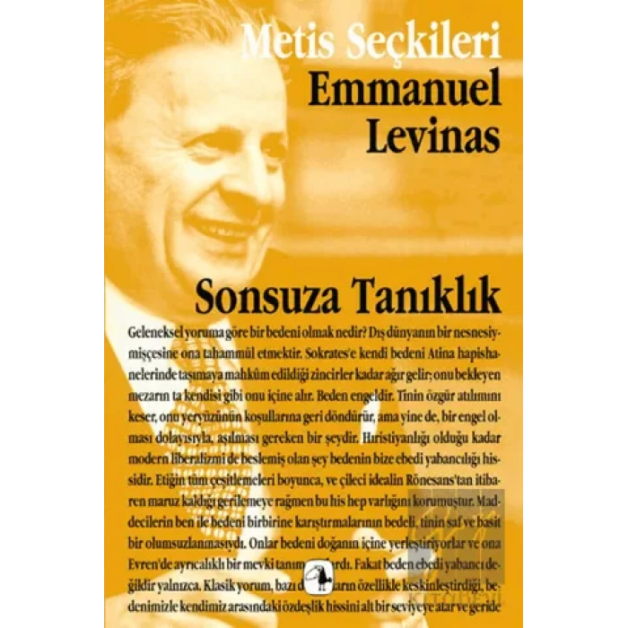 Sonsuza Tanıklık: Emmanuel Levinastan Seçme Yazılar: Metis Seçkileri 12