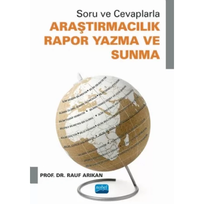 Soru ve Cevaplarla ARAŞTIRMACILIK - RAPOR YAZMA VE SUNMA