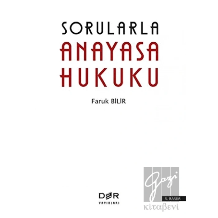Sorularla Anayasa Hukuku