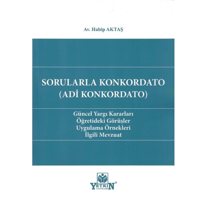 Sorularla Konkordato (Adi Konkodato)