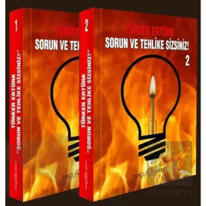 Sorun ve Tehlike Sizsiniz (2 Cilt Takım)