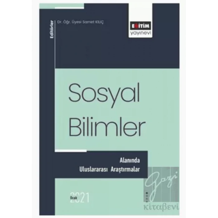 Sosyal Bilimler Alanında Uluslararası Araştırmalar