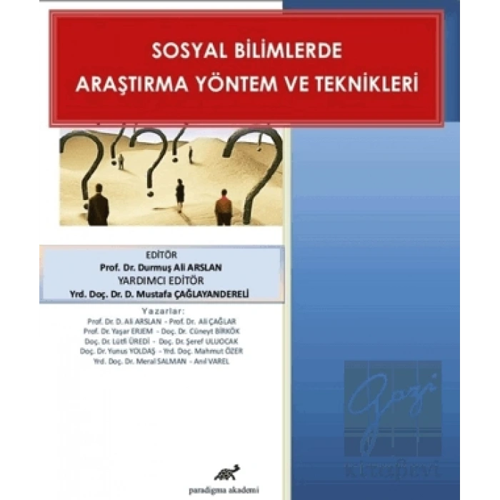 Sosyal Bilimlerde Araştırma Yöntem ve Teknikleri