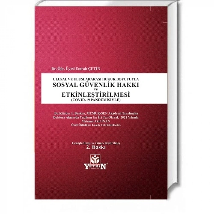Sosyal Güvenlik Hakkı ve Etkinleştirilmesi (Covid-19 Pandemisiyle)