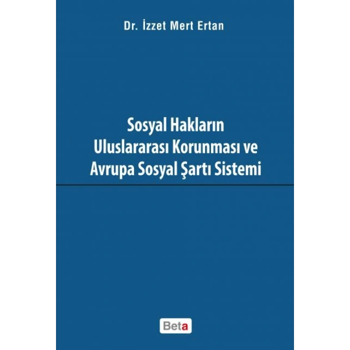 Sosyal Hakların Uluslararası Korunması ve Avrupa