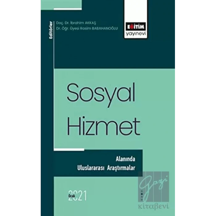 Sosyal Hizmet Alanında Uluslararası Araştırmalar 1