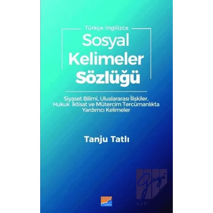 Sosyal Kelimeler Sözlüğü - Türkçe İngilizce