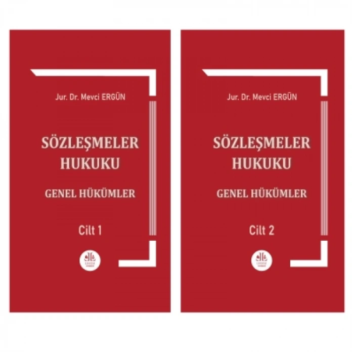 Sözleşmeler Hukuku Genel Hükümler (2 Cilt)