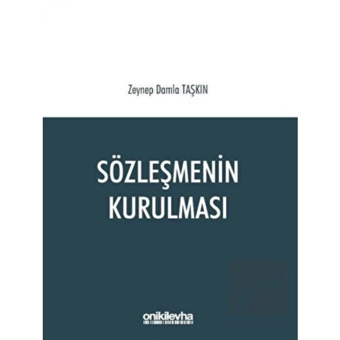 Sözleşmenin Kurulması