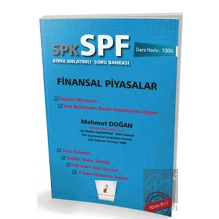 SPK - SPF Finansal Piyasalar Konu Anlatımlı Soru Bankası