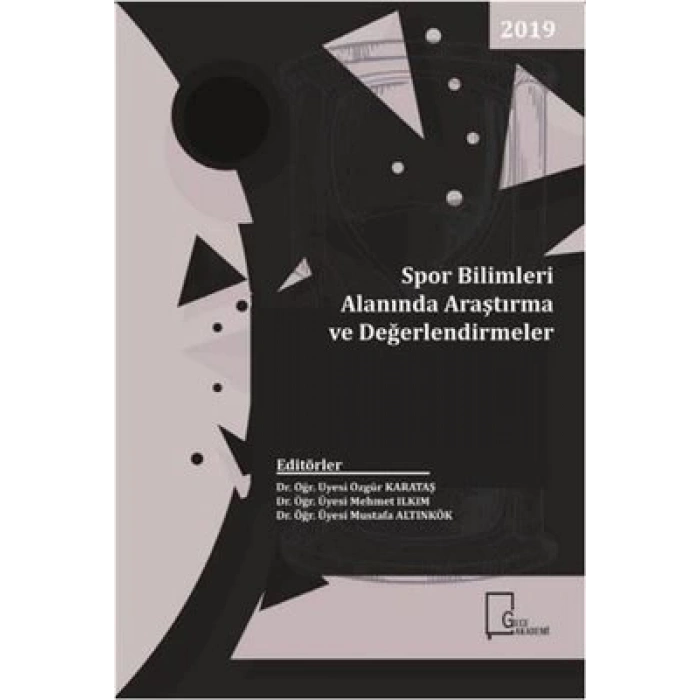 Spor Bilimleri Alanında Araştırma ve Değerlendirme
