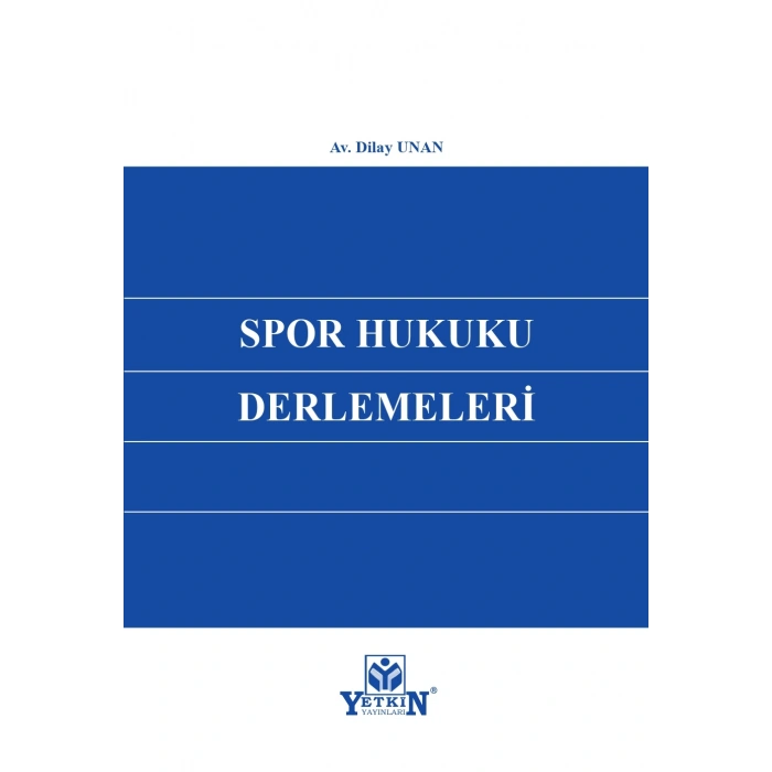 Spor Hukuku Derlemeleri