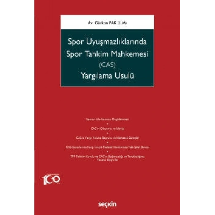 Spor Uyuşmazlıklarında<br />Spor Tahkim Mahkemesi (CAS)<br />Yargılama Usulü