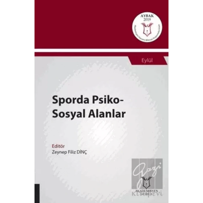 Sporda Psiko-Sosyal Alanlar (AYBAK 2019 Eylül)