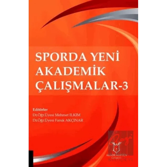 Sporda Yeni Akademik Çalışmalar - 3