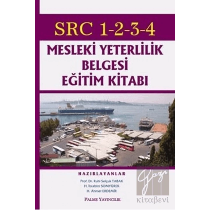 SRC 1-2-3-4 Mesleki Yeterlilik Belgesi Eğitim Kitabı
