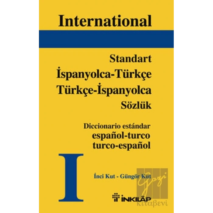 Standart İspanyolca - Türkçe  Türkçe - İspanyolca Sözlük