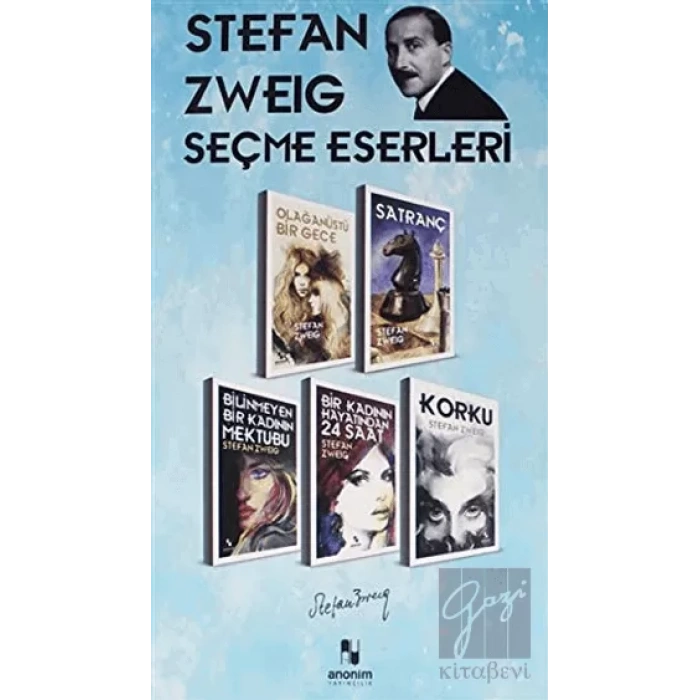 Stefan Zweig Seçme Eserleri - (5 Kitap Kutu)