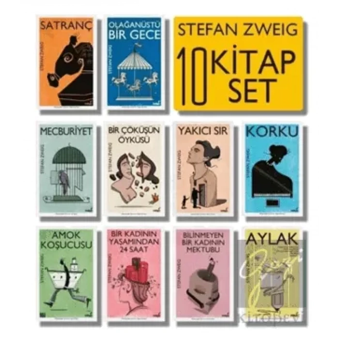 Stefan Zweig Seti - 10 Kitap Takım