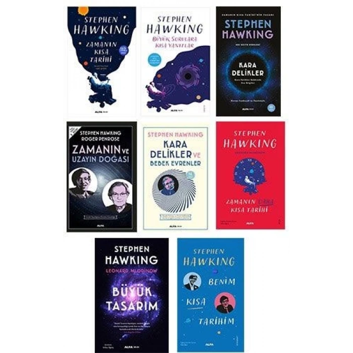 Stephen Hawking Seti - 8 Kitap Takım