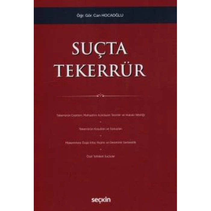 Suçta Tekerrür