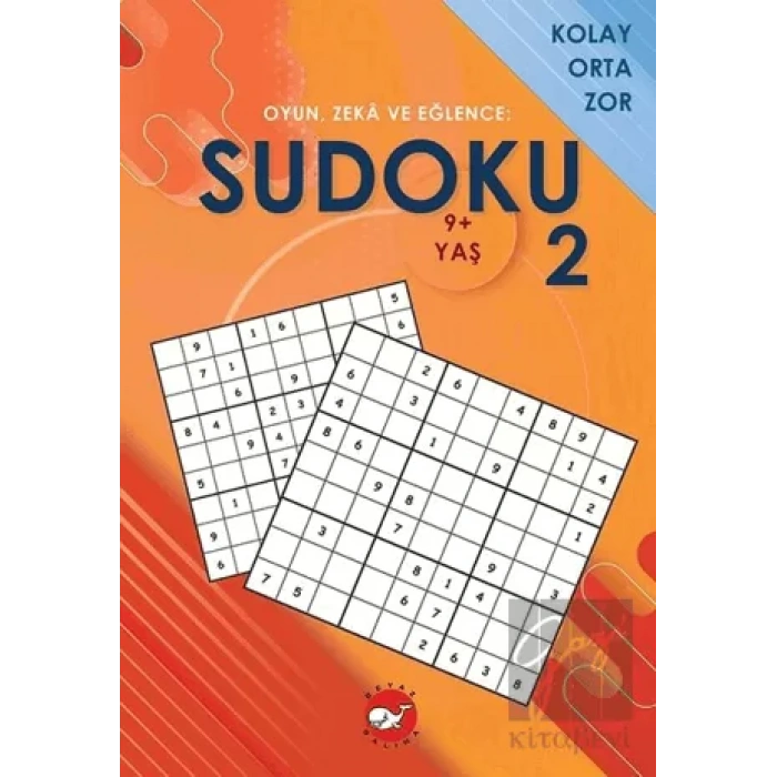 Oyun, Zeka Ve  Eğlence- Sudoku 2 Kolay, Orta, Zor 9+ Yaş
