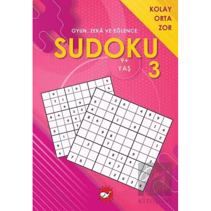 Oyun, Zeka Ve Eğlence- Sudoku 3 Kolay, Orta, Zor