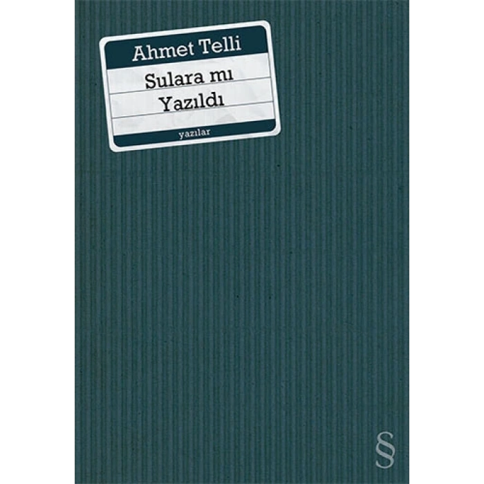 Sulara mı Yazıldı
