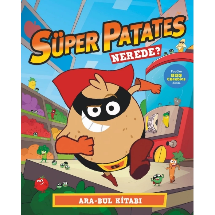 Süper Patates Nerde ? Ara - Bul Kitabı