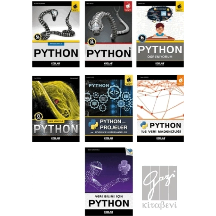 Süper Python Seti 3 (7 Kitap Takım)