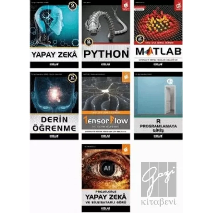 Süper Yapay Zeka Mühendisliği Seti 2 (7 Kitap Takım)