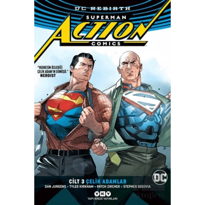 Superman Action Comics Cilt 3: Çelik Adamlar (Rebırth)