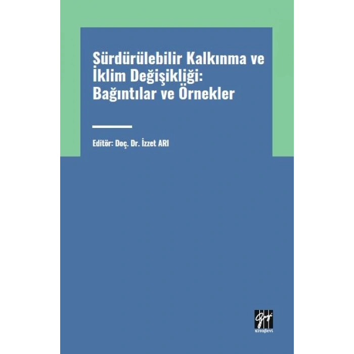 Sürdürülebilir Kalkınma ve İklim Değişikliği