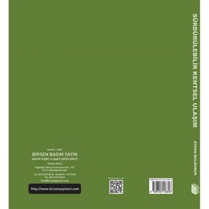 Sürdürülebilir Kentsel Ulaşım / Aysan Buldurur