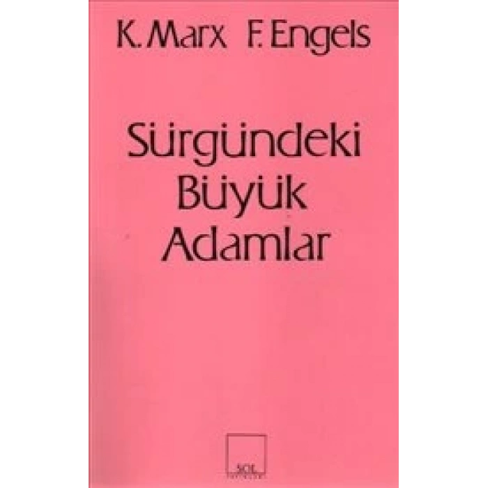 Sürgündeki Büyük Adamlar