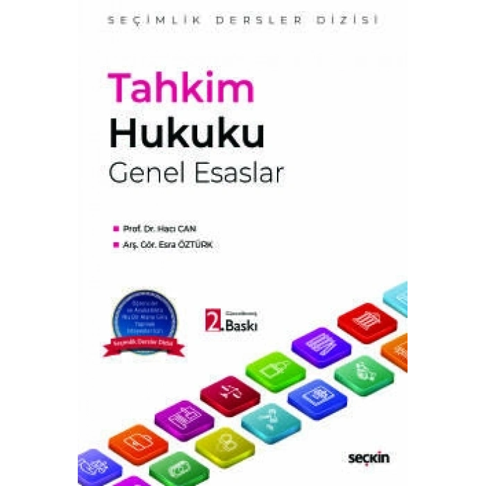 Tahkim Hukuku Genel Esaslar – Seçimlik Dersler Dizisi –