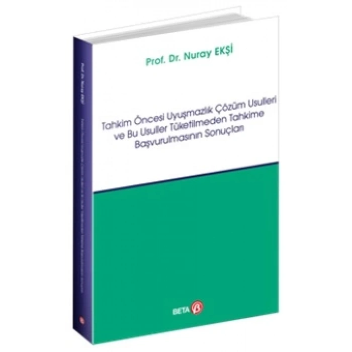 Tahkim Öncesi Uyuşmazlık Çözüm Usulleri ve Bu Usuller Tüketilmeden Tahkime Başvurulmasının Sonuçları